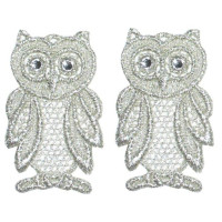 Macramé Owls - Silver